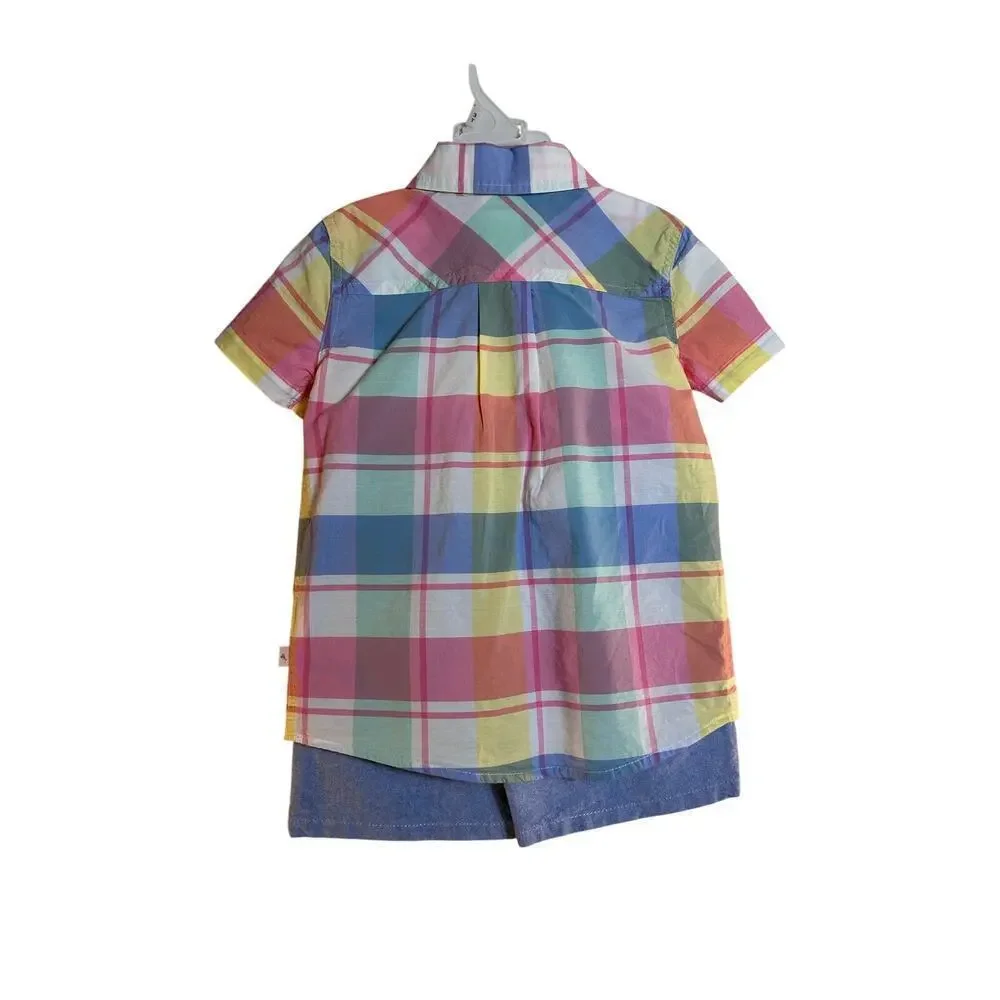 TOMMY BAHAMA Boy’s 3-Piece Short Outfit with Bow Tie / Size: 3T